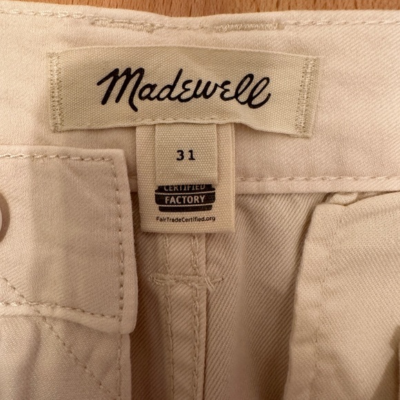 MADEWELL Garment-Dyed Low-Slung Straight Cargo Pants - 31 - Picture 5 of 5